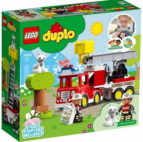 Klocki Lego Duplo 10969 Wóz strażacki Klocki Lego Duplo 10969 Wóz strażacki