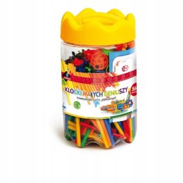 Klocki małych geniuszy Słomki 560 elementów