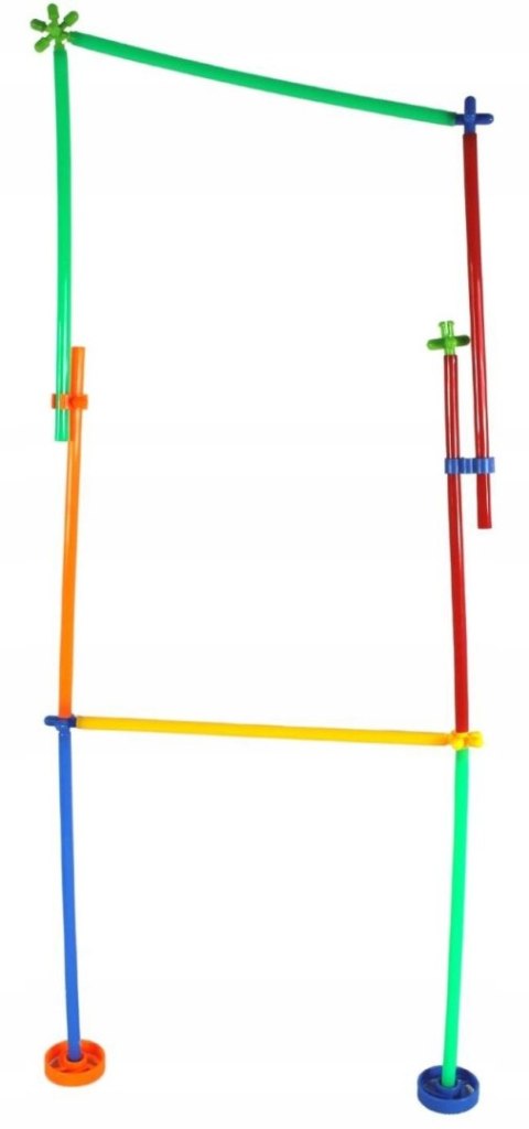 Klocki małych geniuszy Słomki 560 elementów