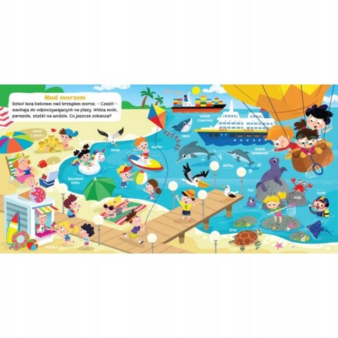 Książeczka Mój lot balonem. Świat widziany z góry