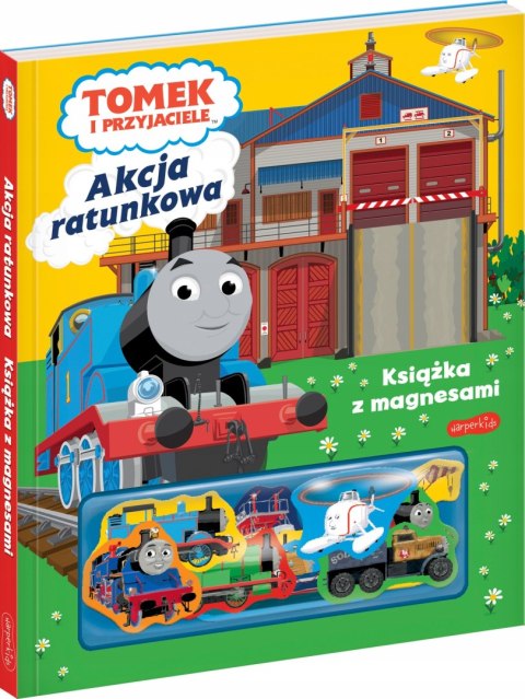 Książka z magnesami Tomek i przyjaciele Akcja