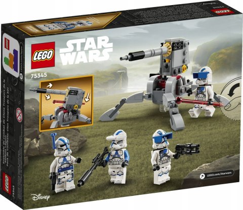 Lego Star Wars 75345 Żołnierze-klony z 501 legionu
