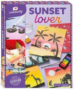 Malowanie Szablonami Akwarele Zachody Słońca Janod