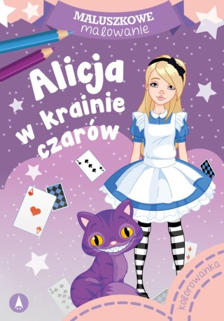Maluszkowe malowanie Alicja w krainie czarów