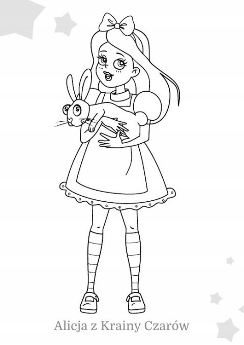 Maluszkowe malowanie Bajki Kolorowanka Malowanka
