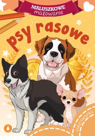 Maluszkowe malowanie Psy rasowe Malowanka Pieski