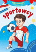 Maluszkowe malowanie Sportowcy Malowanka