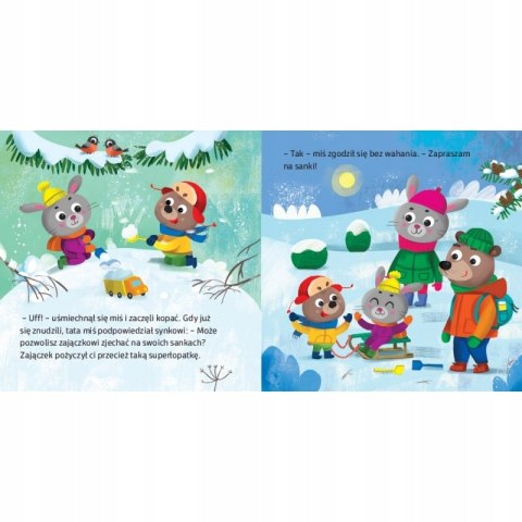 Mały Miś Nie Chce Się Dzielić Duży Format Aksjomat