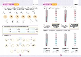 Matematyka Karty Pracy w Szkole i w Domu Klasa 3 Greg