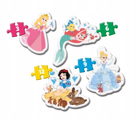 Moje Pierwsze Puzzle Księżniczki Disney Clementoni