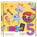Multizestaw kreatywny 5-latka My arts crafts Janod