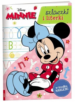 Myszka Minnie Szlaczki i Literki Naklejki