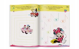 Myszka Minnie Szlaczki i Literki Naklejki