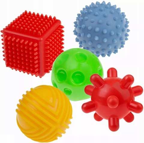 Piłki Sensoryczne 458 Masażu Rehabilitacji 5 szt
