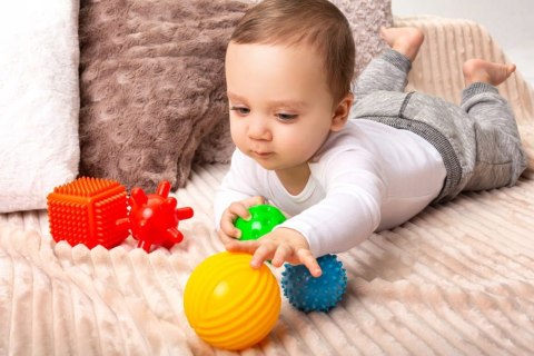 Piłki Sensoryczne 458 Masażu Rehabilitacji 5 szt