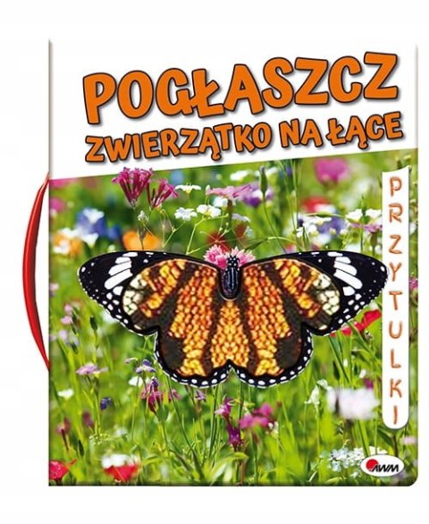 Pogłaszcz Zwierzątko na łące Książka Sensoryczna