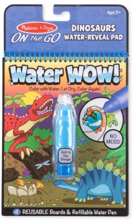 Water WOW Wodna Kolorowanka Dinozaury Melissa