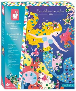 Zestaw Kreatywny Cekiny Syreny Janod 6+