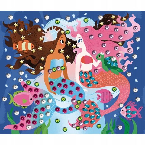 Zestaw Kreatywny Cekiny Syreny Janod 6+