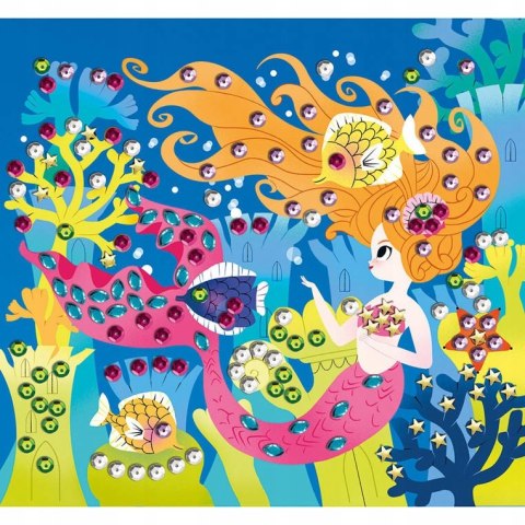 Zestaw Kreatywny Cekiny Syreny Janod 6+