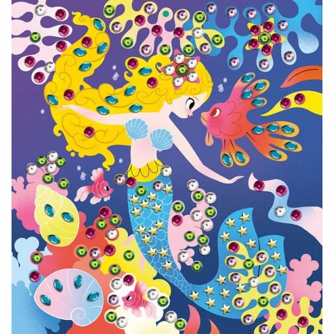 Zestaw Kreatywny Cekiny Syreny Janod 6+