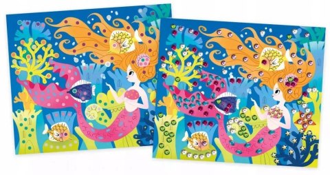 Zestaw Kreatywny Cekiny Syreny Janod 6+