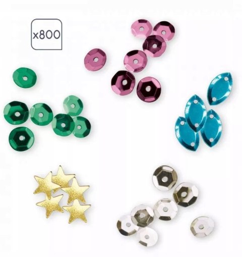 Zestaw Kreatywny Cekiny Syreny Janod 6+