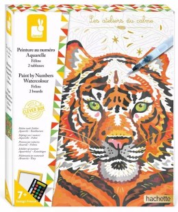 Zestaw Malowanie po numerach Dzikie Koty Janod 7+