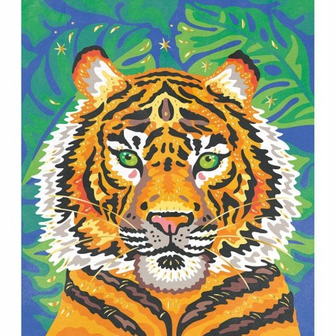 Zestaw Malowanie po numerach Dzikie Koty Janod 7+