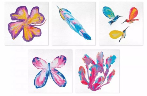 Zestaw kreatywny Malowanie Łańcuszkiem Kwiat Janod