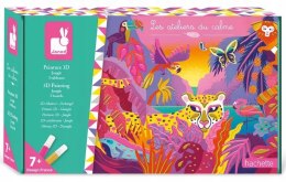 Zestaw kreatywny Malowanie farbami Dżungla Janod