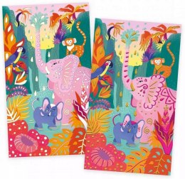 Zestaw kreatywny Malowanie farbami Dżungla Janod