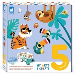 Zestaw kreatywny Naklejki i Ozdoby Janod 5+