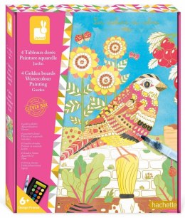 Zestaw kreatywny Złote kontury Ogród 6+ Janod