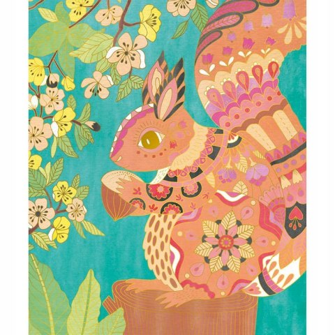 Zestaw kreatywny Złote kontury Ogród 6+ Janod