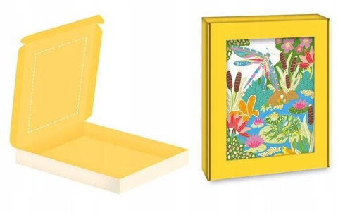 Zestaw kreatywny Złote kontury Ogród 6+ Janod