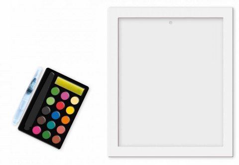 Zestaw kreatywny Złote kontury Ogród 6+ Janod