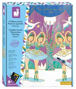 Zestaw kreatywny Złote kontury Tancerki 6+ Janod