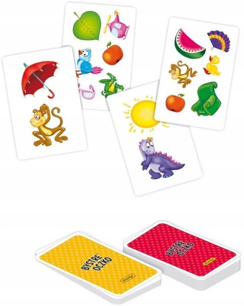 Adamigo Bystre Oczko Karty Gra Pamięciowa