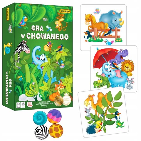 Adamigo Gra w chowanego Gra Edukacyjna Rodzinna