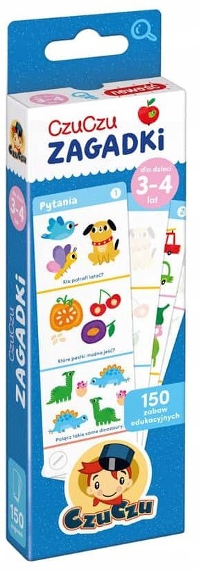 CzuCzu Zagadki dla dzieci w wieku 3-4 lat