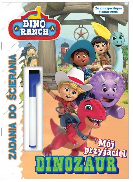 Dino Ranch Zadania do ścierania Mój Przyjaciel Din