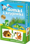 Domki i Kryjówki Gra Edukacyjna Adamigo Układanka