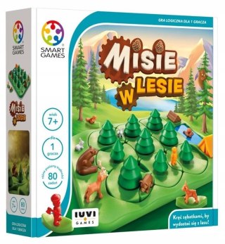 Gra Logiczna Misie w lesie Smart Games 7+ 80 zadań