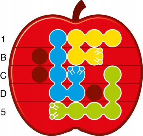 Gra Logiczna Rozgryź to Apple Twist Smart Games 5+