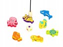 Gra Łowienie 3w1 Smily Play Rybki Sorter Nawlekaj
