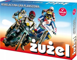 Gra Planszowa Wyścigowa Żużel Kukuryku