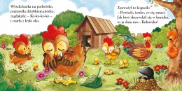 Jak kurka kwoką została Bajki Wierszyki Książeczka