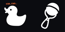 Książeczka kontrastowa Pokoik Maluszka Kontrasty