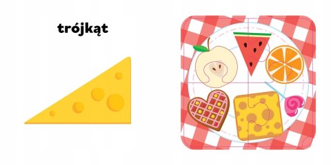 Kształty Mądre dziecko Książka z puzzlami